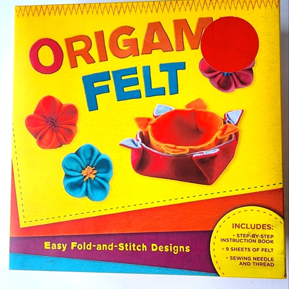 Origami Felt Designs Complete Kit - Picture 1 of 3